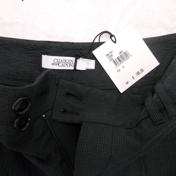 Chaiken & Capone Gabby Shorts Black 4 mini USA nwt - Picture 2 of 6